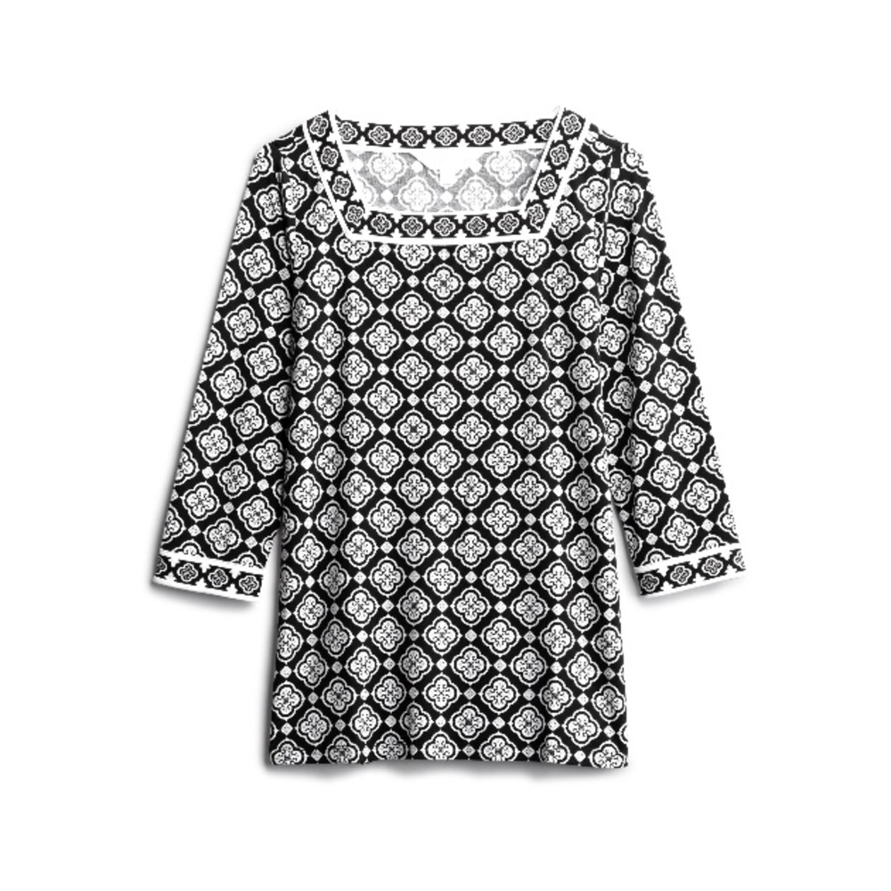 NWT - Mariana Square Neck Knit Top